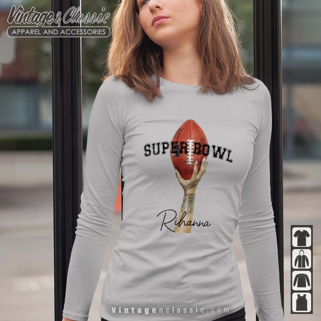 Rihanna Super Bowl LVII T-Shirt - Vintagenclassic Tee