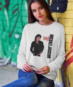 1988 Michael Jackson Bad album Sweetshirt