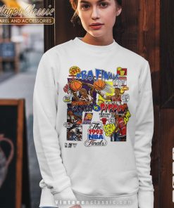 1993 Nba Finals Cartoon Strip Sweatshirt