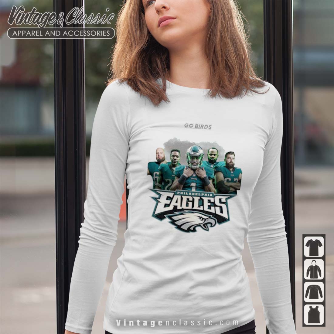 2023 Go Birds Super Bowl Philadelphia Eagles Shirt - High-Quality