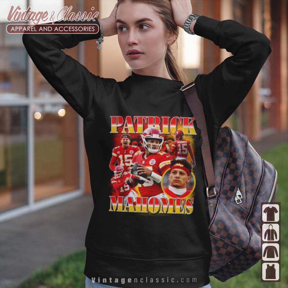 Kansas City Chiefs Patrick Mahomes Super Bowl Trophy 2023 T-shirt –