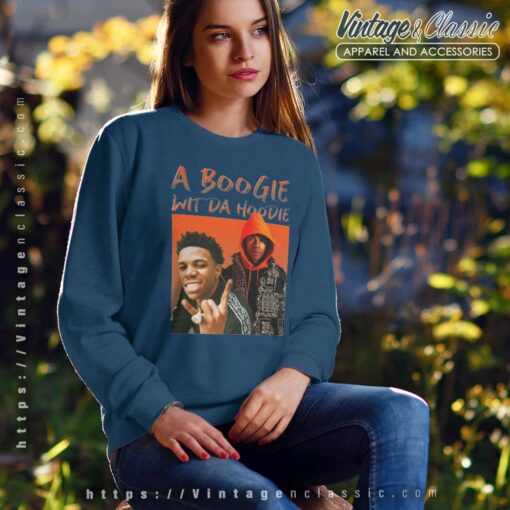 A Boogie Wit da Hoodie Black T-Shirt