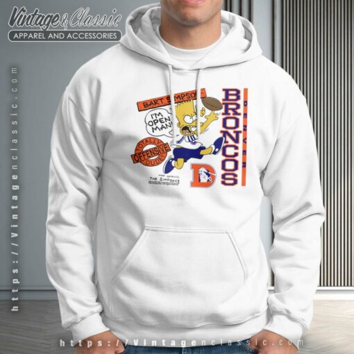 Bart Simpson Denver Broncos NFL Shirt