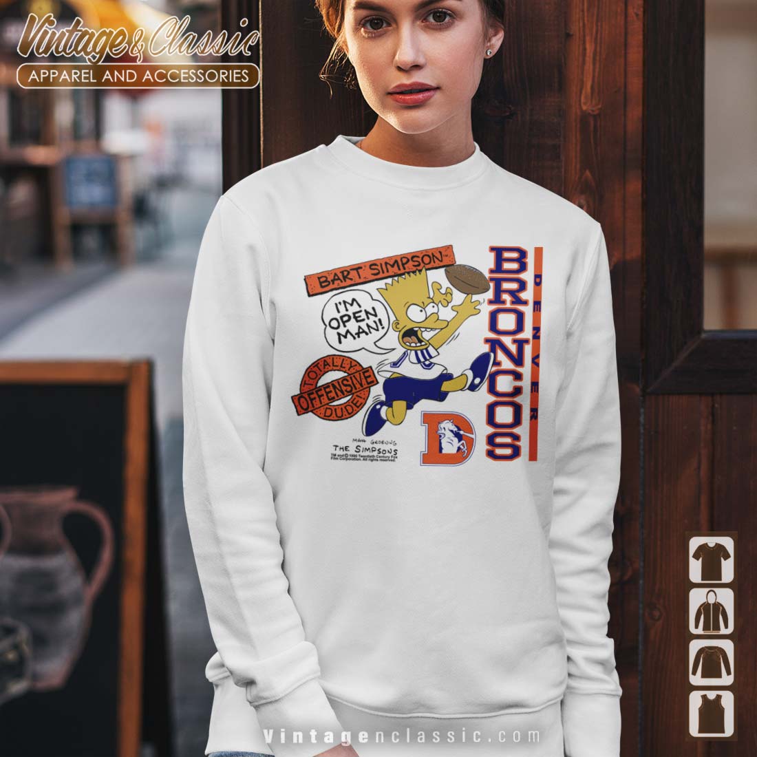 Bart Simpson Denver Broncos NFL Shirt - High-Quality Printed Brand