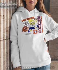 Awesome Bart Simpson Denver Broncos NFL Woman Hoodie