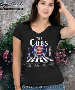Chicago Cubs Abbey Road Signatures V Neck