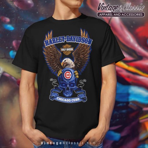 Chicago Cubs Harley Davidson Shirt