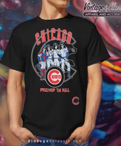 Chicago Cubs Kiss Dressed To Kill T Shirt