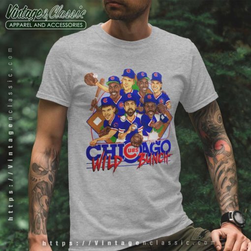Chicago Cubs Wild Bunch Caricature shirt