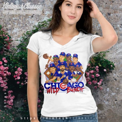 Chicago Cubs Wild Bunch Caricature shirt