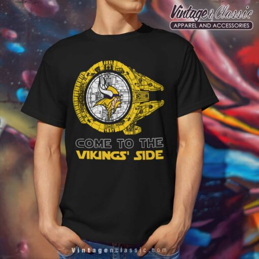 Minnesota Vikings Shirt, Come To The Vikings’ Side Shirt, Star Wars Shirt