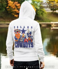 Dallas Cowboys Shirt Highland Cow Football Crewneck Cowboys Looney