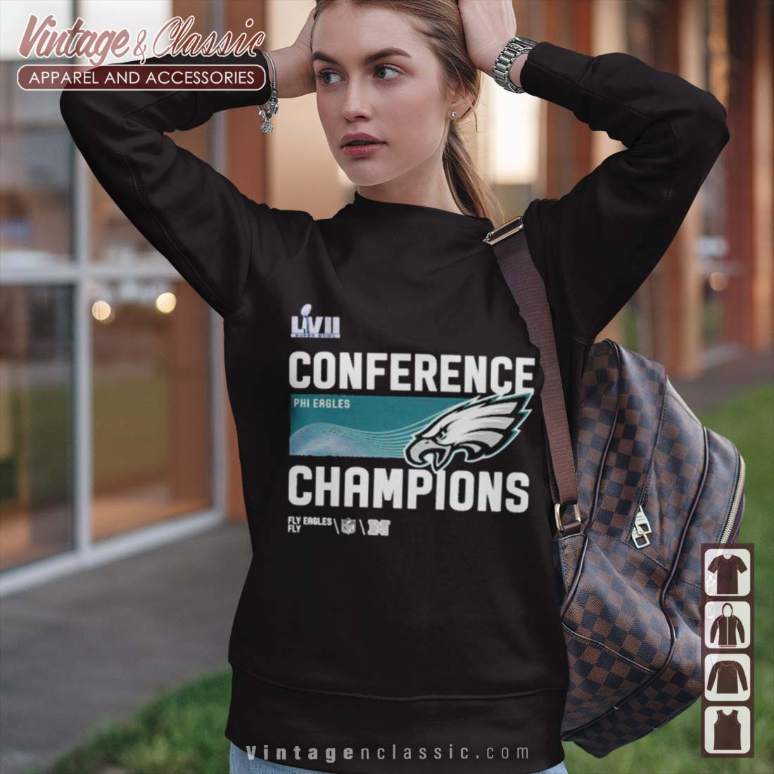 Eagles Conference Championship Shirt High-Quality Printed