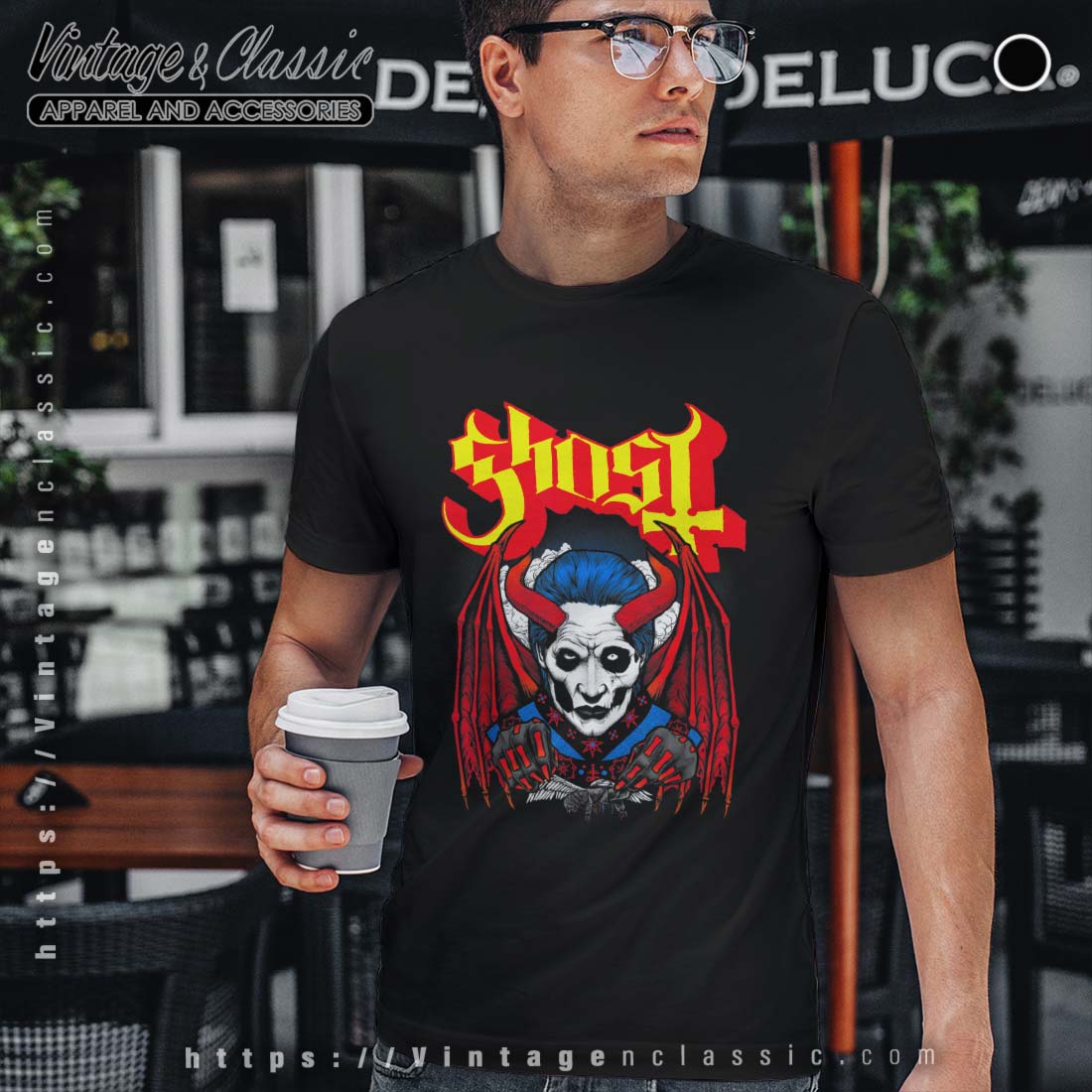 ghost popestar shirt