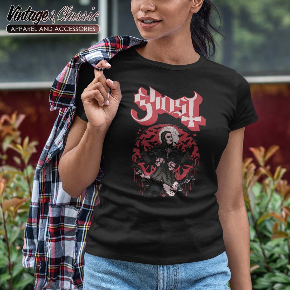 Ghost Valentines Day TShirt HighQuality Printed Brand