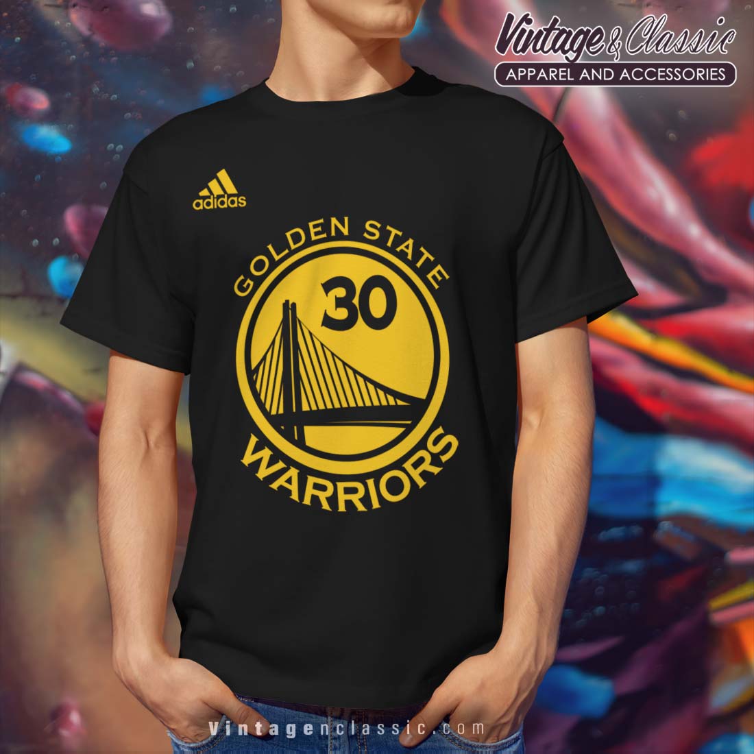 Objeción Arne instinto Golden State Warriors Adidas Logo Shirt - High-Quality Printed Brand