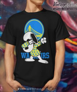 Golden State Warriors Snoopy Dabbing Shirt