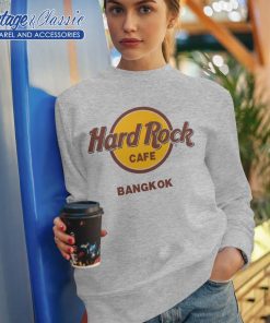 Hard Rock Cafe Bangkok Sport Grey Sweatshirt