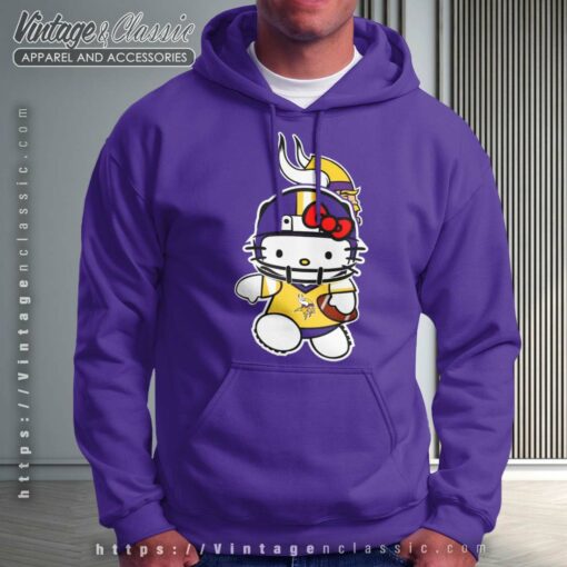 Hello Kitty Love Minnesota Vikings Shirt, Minnesota Vikings Shirt