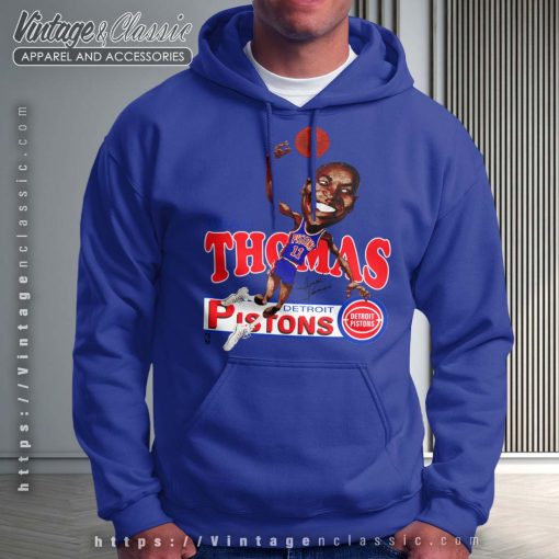 Isiah Thomas Detroit Pistons Caricature Shirt