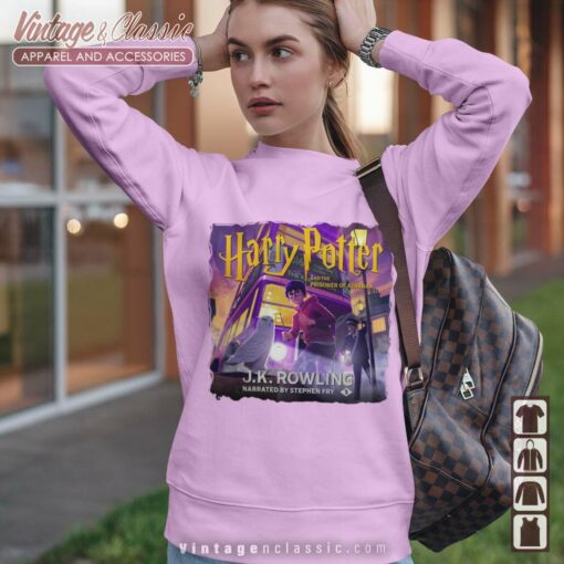 J K Rowling Narrated By Jim Dale 3, Gift for Harry Potter Fandom Shirt