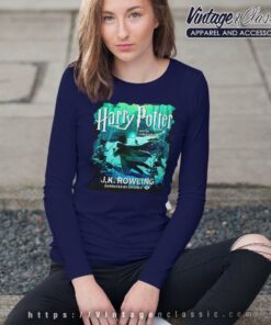 J K Rowling Narrated By Jim Dale 4 Gift for Harry Potter Fandom Longsleeves