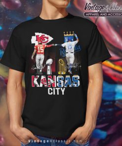 Kansas City Chiefs Mahomes And Kansas City Royals Perez Shirt