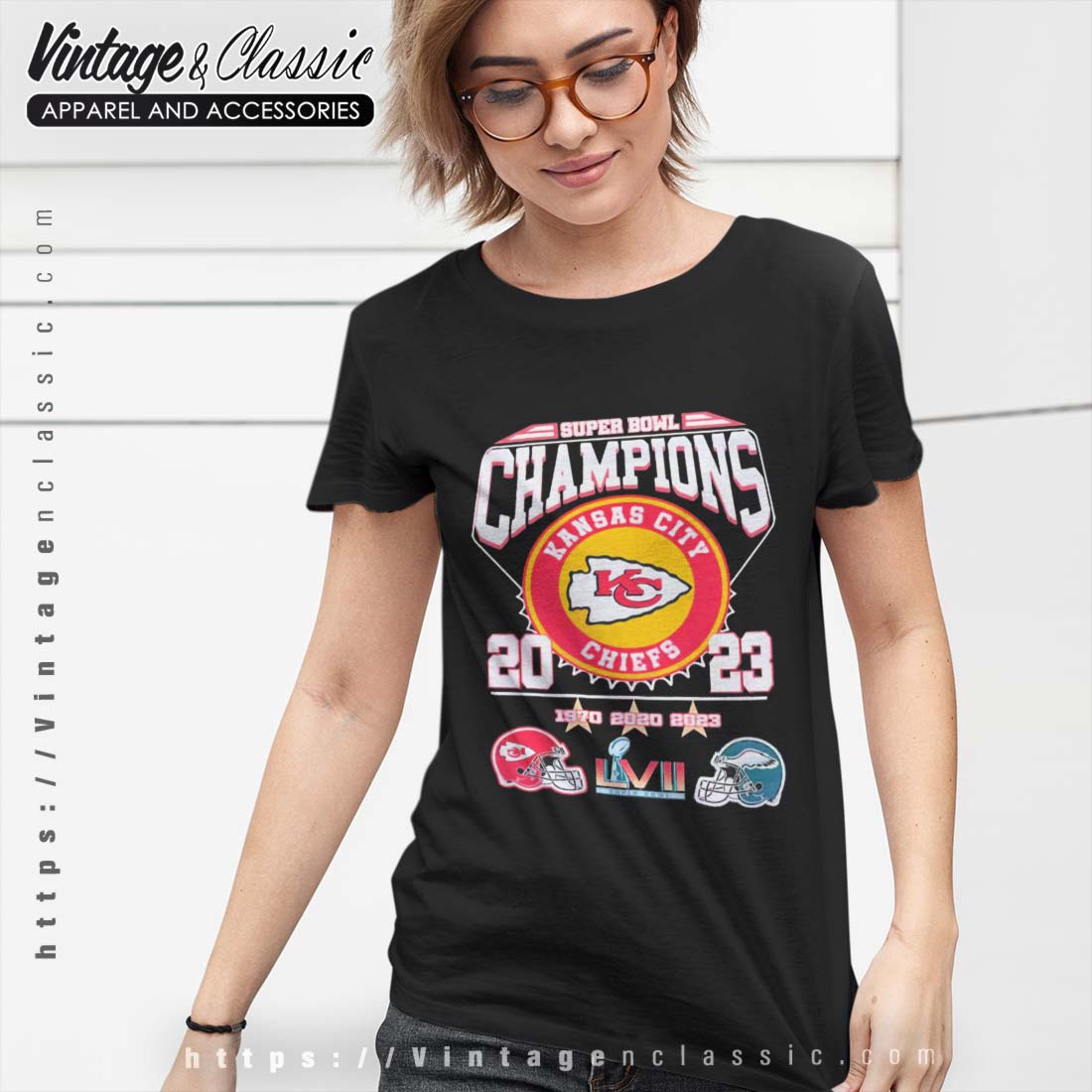 New Chiefs Championship Super Bowl Shirt by vintagenclassic2023