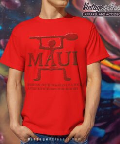 Kauai Hawaii Red Dirt Red T Shirt
