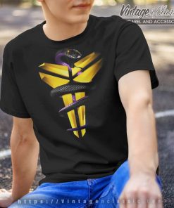 Kobe Bryant Black Mamba Lakers T Shirt