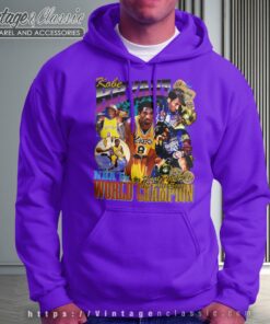 Kobe Bryant Los Angeles Lakers Tribute Hoodie