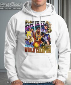 Kobe Bryant Los Angeles Lakers Tribute White Hoodie
