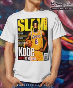 Kobe Bryant Slam Magazine 1998 Cover White T Shirt