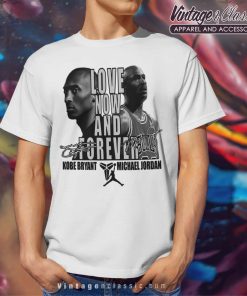 Legend Kobe Bryant X Michael Jordan White T Shirt