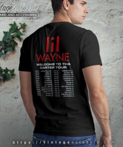 2023 Lil Wayne Welcome To Tha Carter Tour Shirt