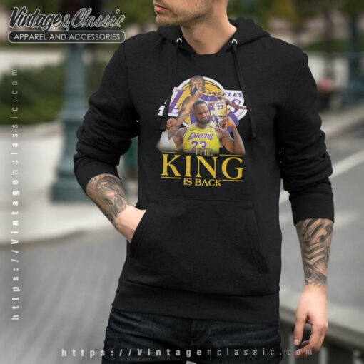 Los Angeles Lakers Lebron James The King Shirt