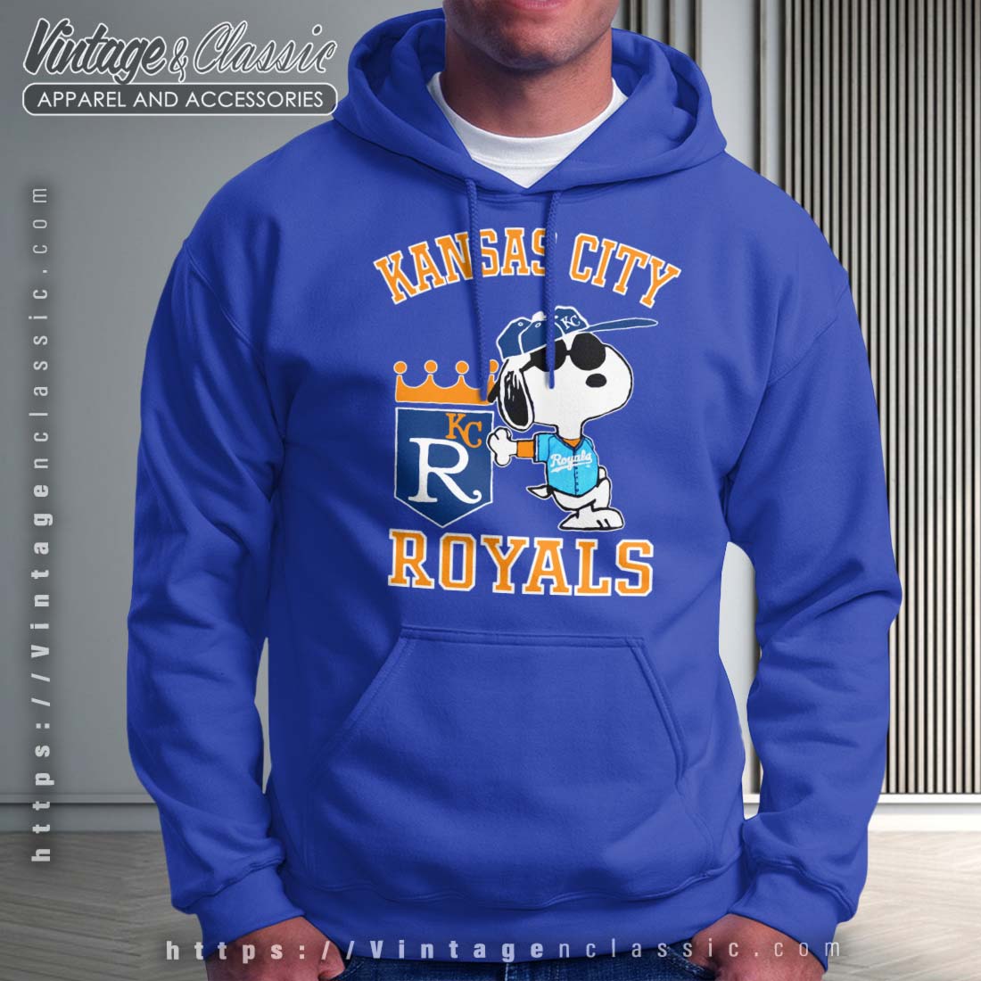 MLB Productions Youth Royal Kansas City Royals T-Shirt Size: 2XL