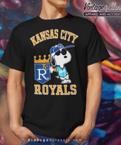 MLB Kansas City Royals And Snoopy Shirt