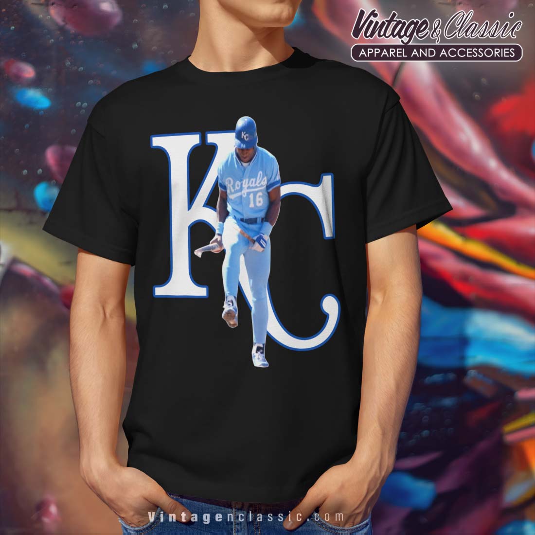 Nike Kansas City Royals Blue Color Bar Long Sleeve T Shirt