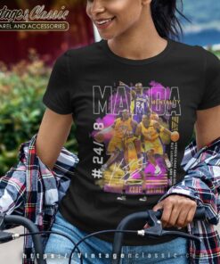 Mamba Mentality Kobe Bryant Black Women T Shirt