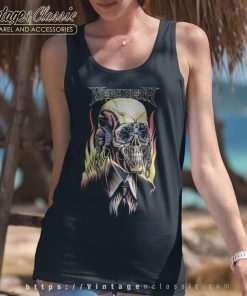 Megadeth Flaming Vic Tank top