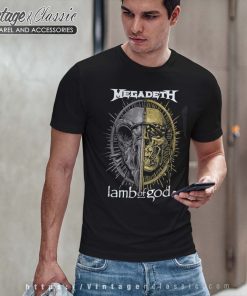 Megadeth Lamb of God Metal Tour of the Year Green Bay T shirt