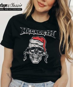 Megadeth Nuclear Symbol Logo Women T shirt