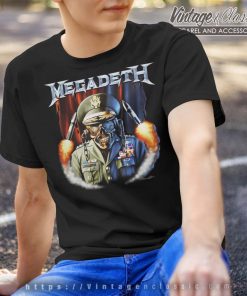 Megadeth Shirt General Vic Missiles T shirt