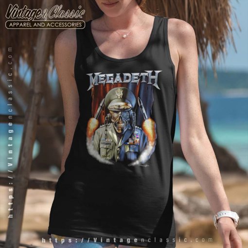 Megadeth Shirt Megadeth General Vic Missiles Shirt