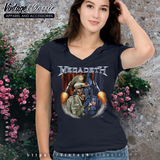 Megadeth Shirt Megadeth General Vic Missiles Shirt