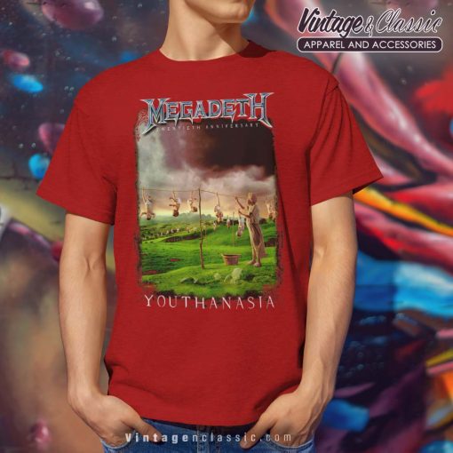 Megadeth Shirt Megadeth Youthanasia Shirt