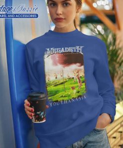 Megadeth Shirt Megadeth Youthanasia Sweatshirt