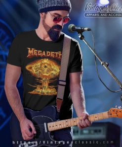 Megadeth Shirt Mushroom Cloud Vic Glow T shirt