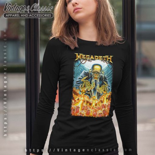 Megadeth Shirt Megadeth Nuke Kids Vic